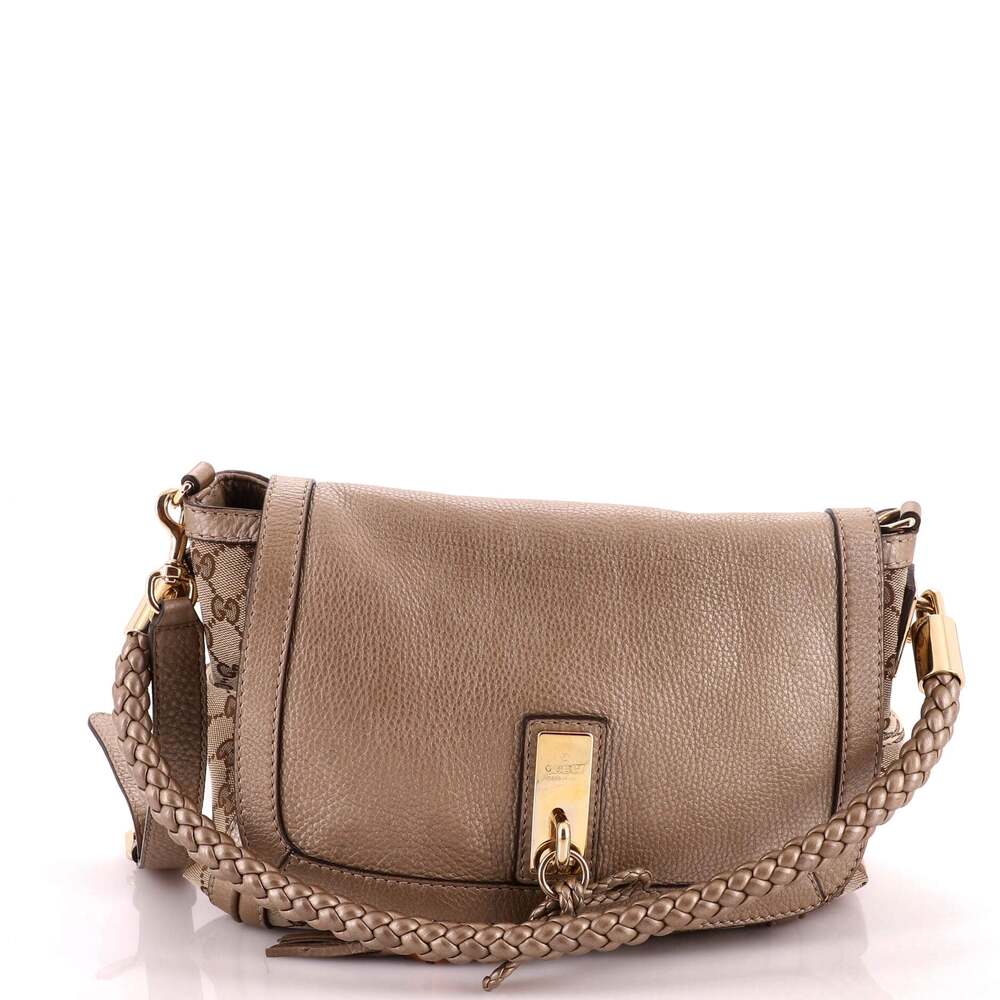 Gucci Bella Flap Shoulder Bag Gg Canvas #336947G10B